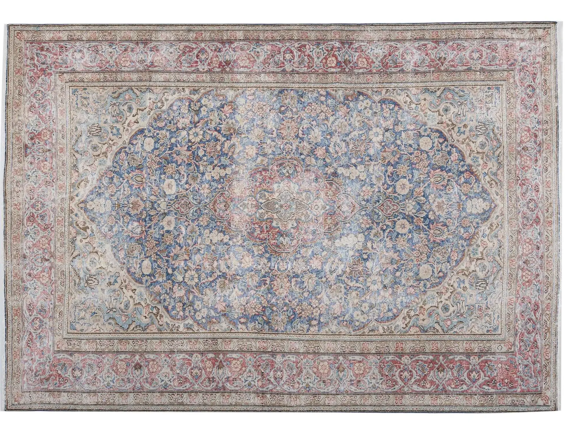 Rosa text_origin_4 Persischer Vintage Teppich  242 x 152 cm