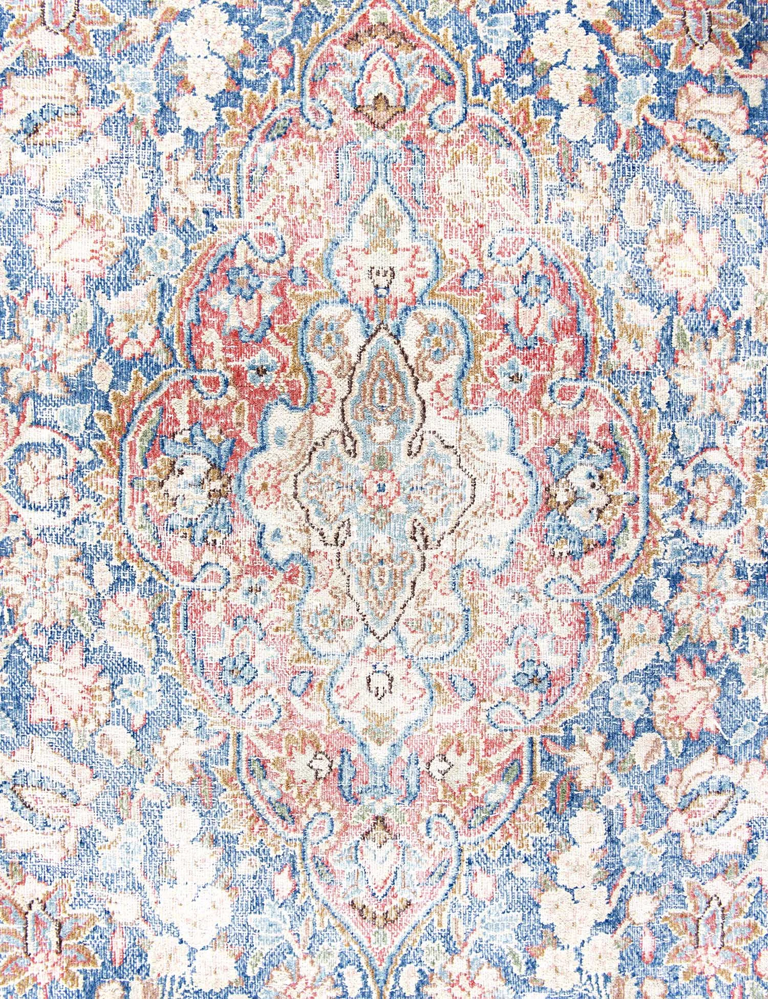 Rosa text_origin_4 Persischer Vintage Teppich  242 x 152 cm - Einzigartiger handgefertigter Teppich