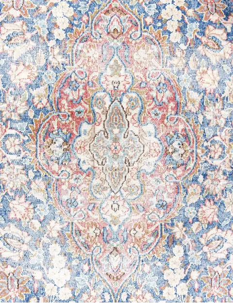 Rosa Pakistan Alfombra persa vintage  242 x 152 cm