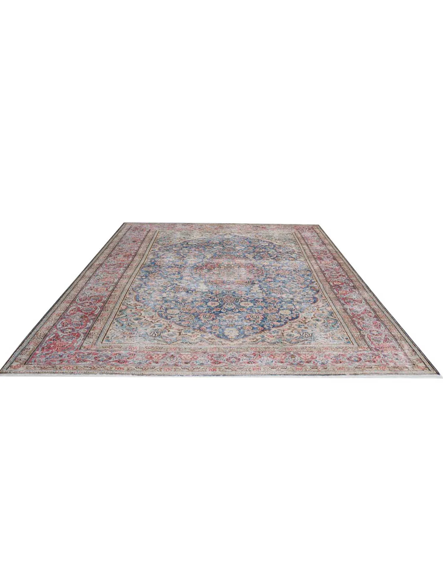 Rosa text_origin_4 Persischer Vintage Teppich  242 x 152 cm - Einzigartiger handgefertigter Teppich