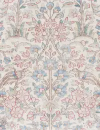 Beige Persien Persischer Vintage Teppich  262 x 176 cm