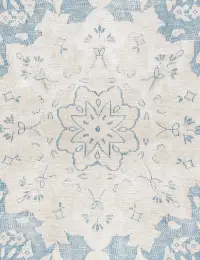 Blau Persien Persischer Vintage Teppich  308 x 207 cm