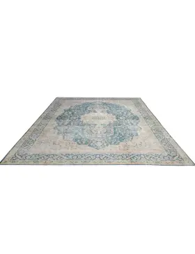 Blue Persia Persian Vintage Carpet  308 x 207 cm