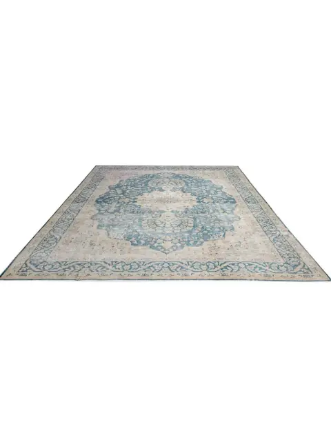 Azul Persia Alfombra persa vintage  308 x 207 cm