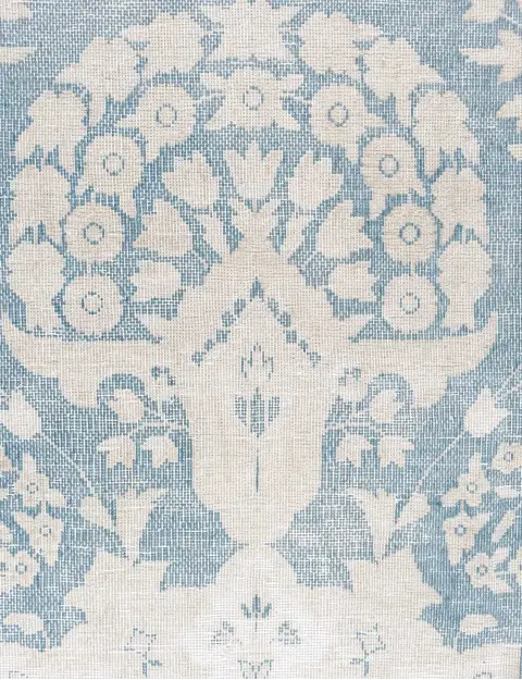 Azul Persia Alfombra persa vintage  308 x 207 cm