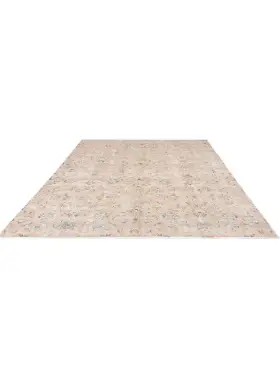 Beige Pakistan Persisk vintage teppe  258 x 173 cm