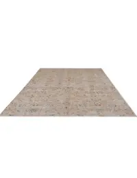 Beige text_origin_4 Persisk vintage teppe  258 x 173 cm