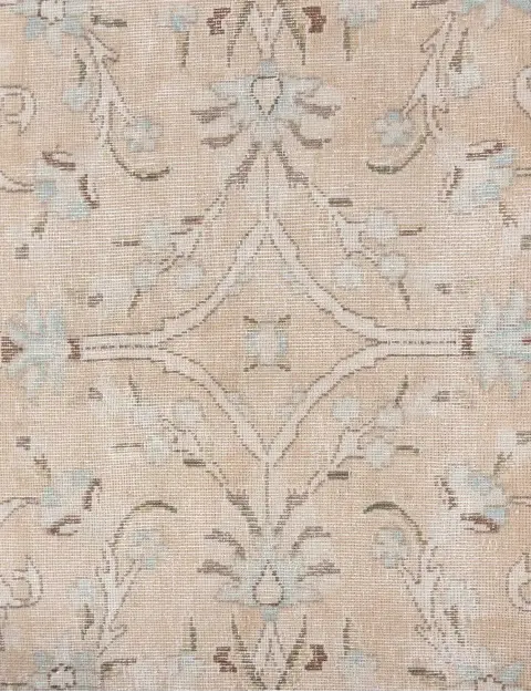 Beige Pakistan Alfombra persa vintage  258 x 173 cm