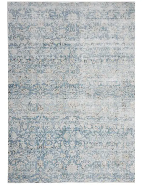 Azul Persia Alfombra persa vintage  274 x 174 cm