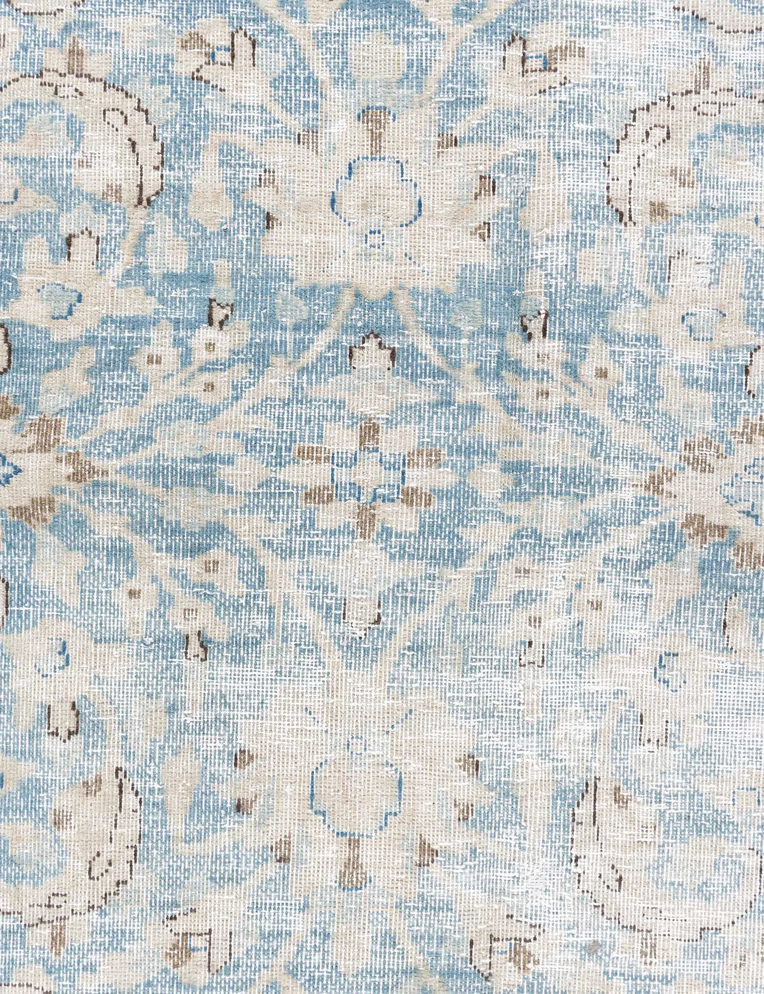 Azul Persa Alfombra persa vintage  274 x 174 cm - Alfombra única hecha a mano