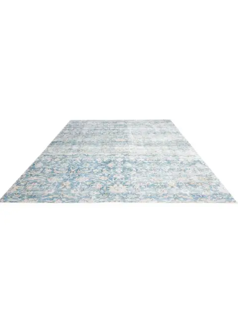 Azul Persia Alfombra persa vintage  274 x 174 cm