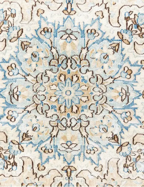 Beige Pakistan Alfombra persa vintage  372 x 267 cm