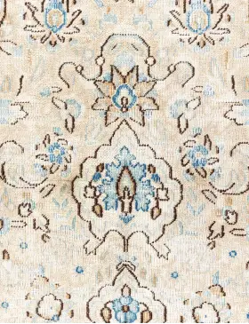 Beige  Pakistan Persian Vintage Carpet  372 x 267 cm