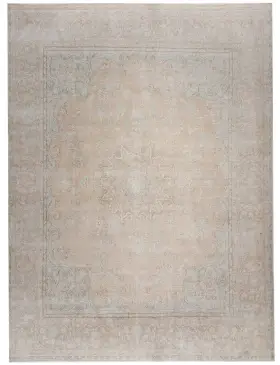 Beige Pakistan Alfombra persa vintage  394 x 296 cm
