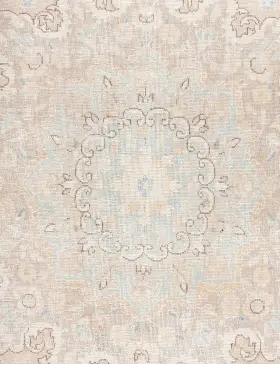 Beige Pakistan Alfombra persa vintage  394 x 296 cm