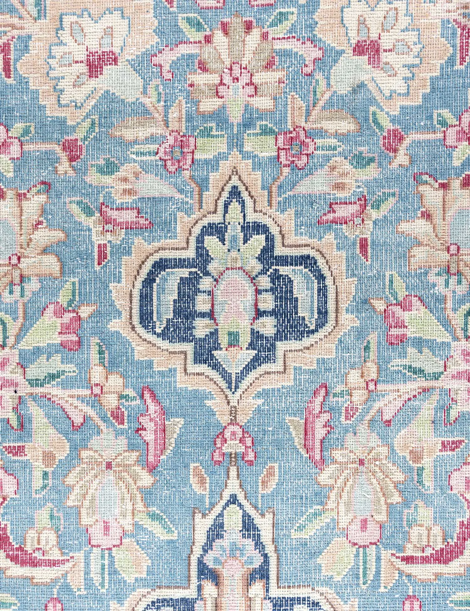 Blu text_origin_4 Tappeto vintage persiano  402 x 293 cm - Tappeto unico fatto a mano