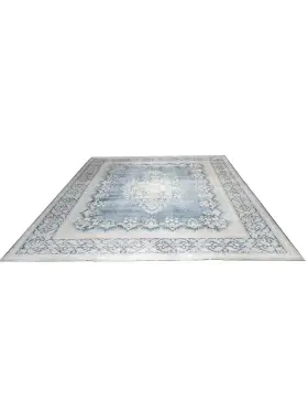 Blau Pakistan Persischer Vintage Teppich  387 x 297 cm