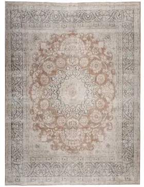 Beige Persia Alfombra persa vintage  390 x 303 cm