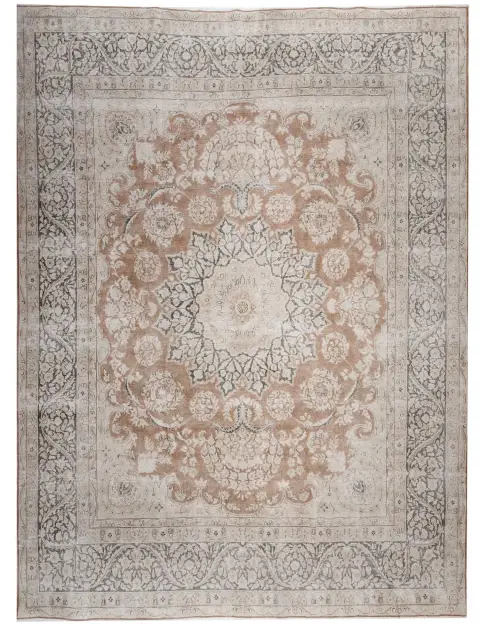 Beige Persia Alfombra persa vintage  390 x 303 cm