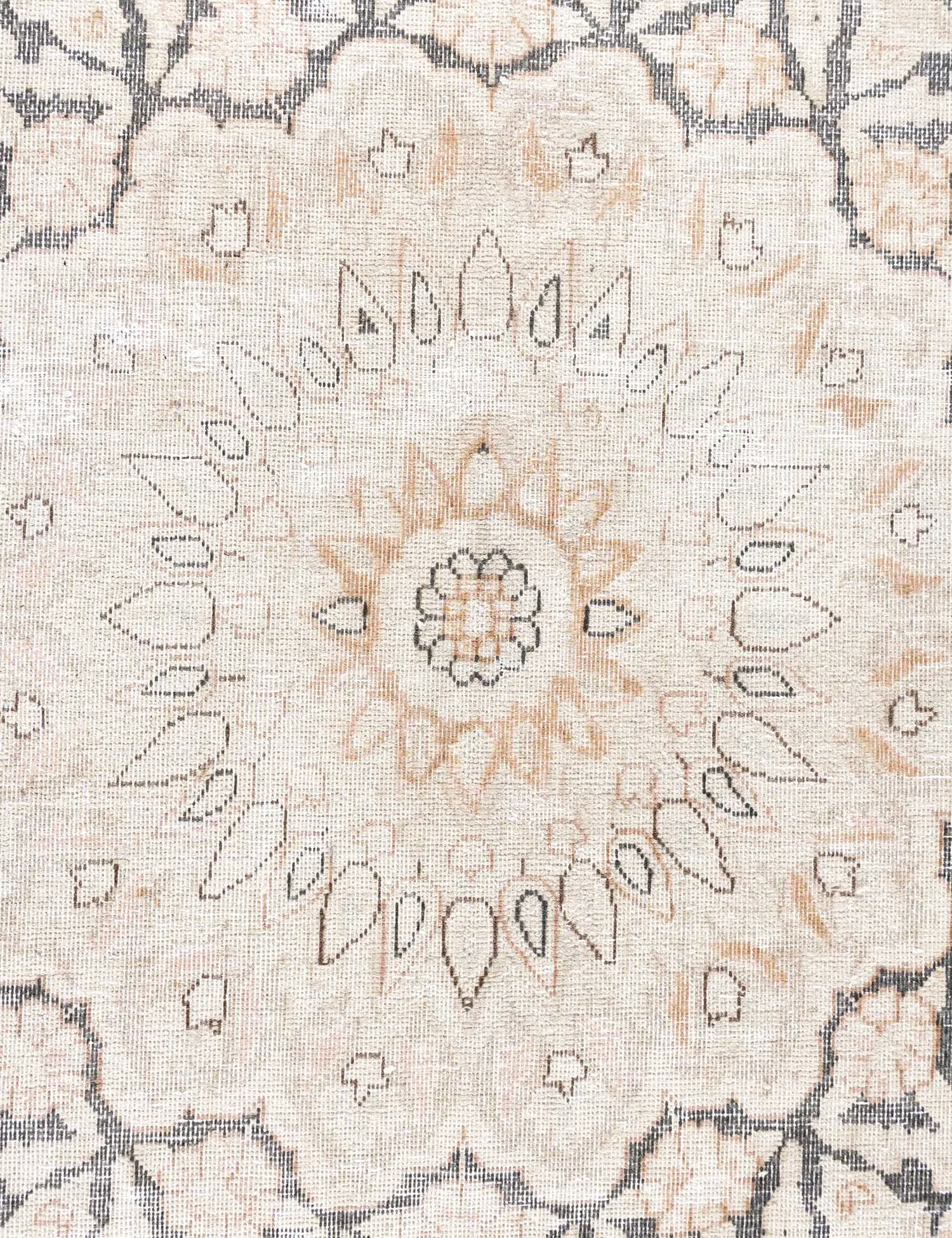 Beige Persa Alfombra persa vintage  390 x 303 cm - Alfombra única hecha a mano