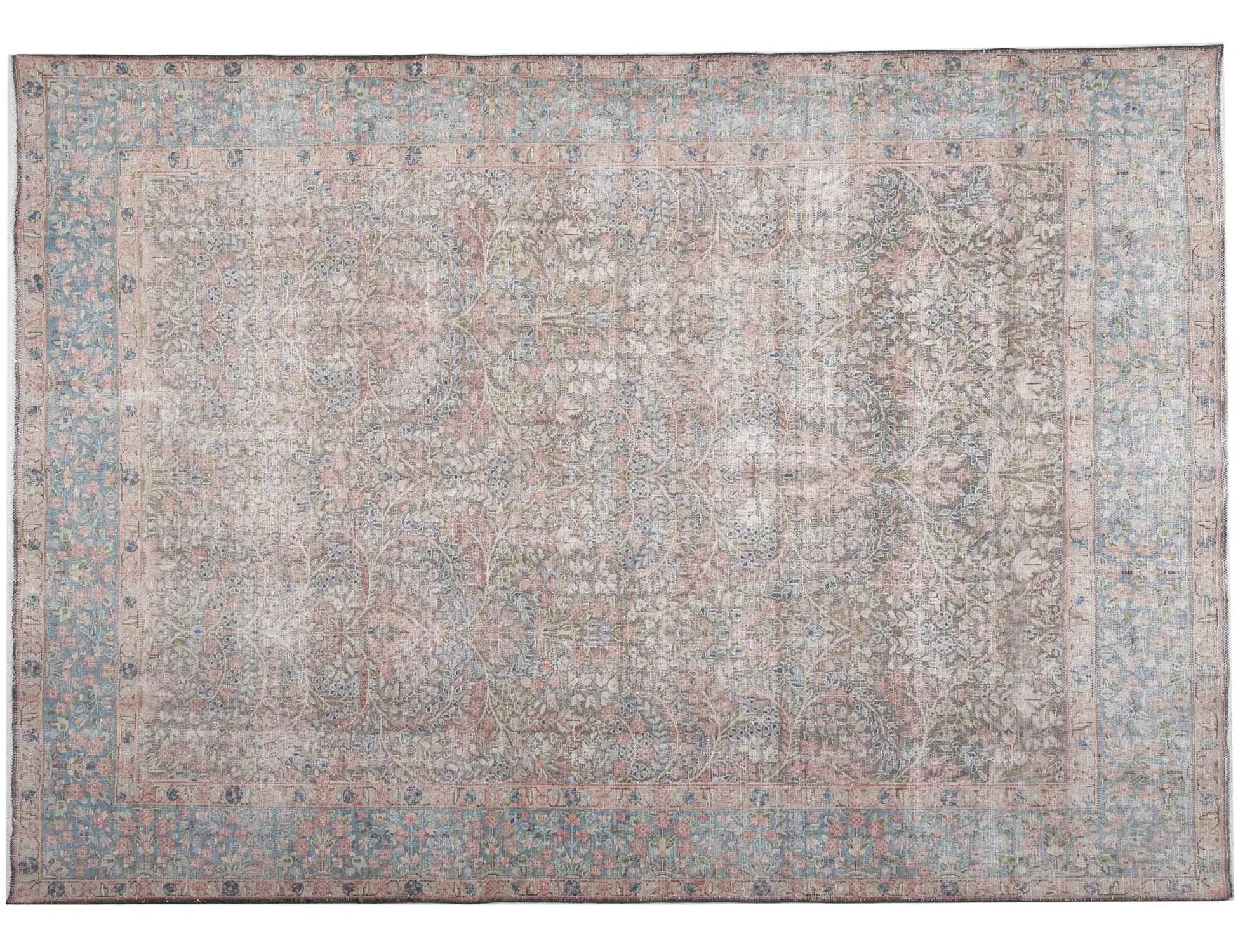 Mehrfarbig text_origin_4 Persischer Vintage Teppich  279 x 209 cm - Einzigartiger handgefertigter Teppich