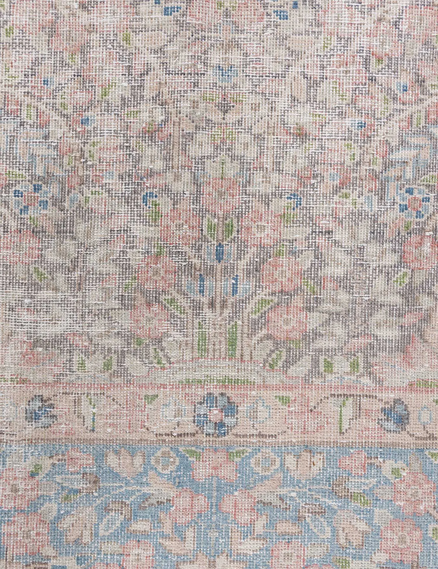 Mehrfarbig text_origin_4 Persischer Vintage Teppich  279 x 209 cm - Einzigartiger handgefertigter Teppich