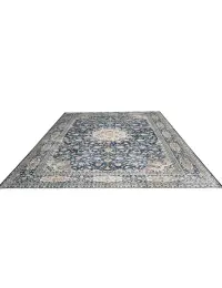 Blue Persia Persian Vintage Carpet  317 x 203 cm