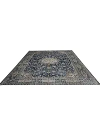 Blue Persia Persian Vintage Carpet  317 x 203 cm