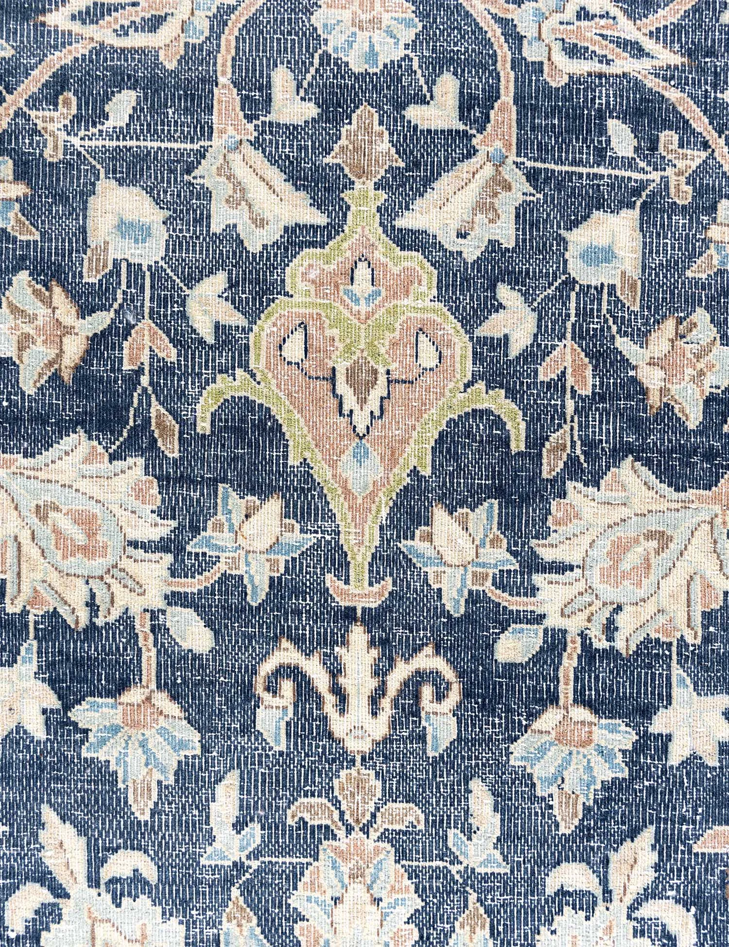 Blue Persia Persian Vintage Carpet  317 x 203 cm - Unique Handmade Carpet