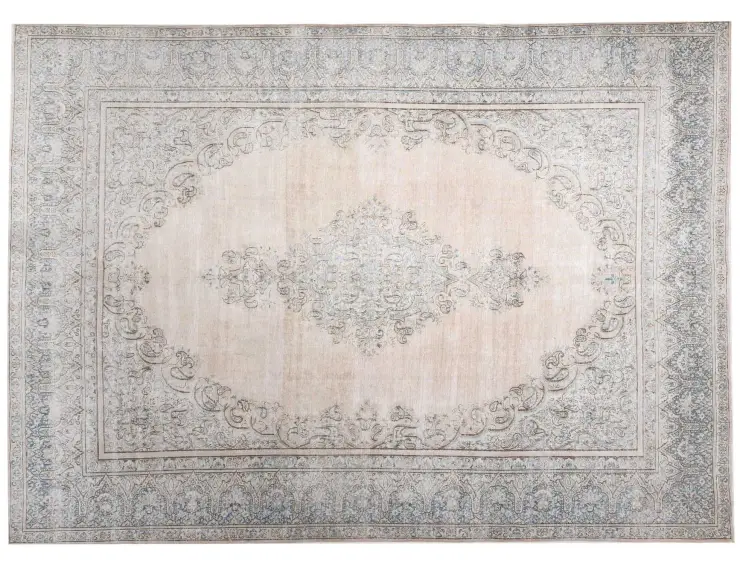 Beige Persa Alfombra persa vintage  375 x 275 cm