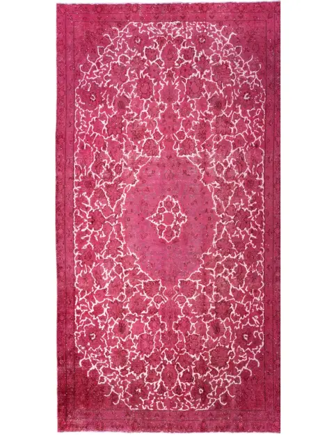 Rot Persien Persischer Vintage Teppich 390 x 210 cm