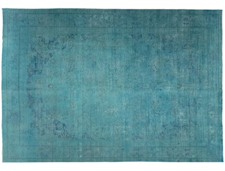 Turkoosi Persia Persialaiset vintage matot  376 x 275 cm