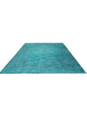 Turkoise  Persia Persian Vintage Carpet  376 x 275 cm