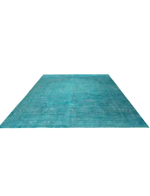 Turkos Persien Persisk vintage matta  376 x 275 cm