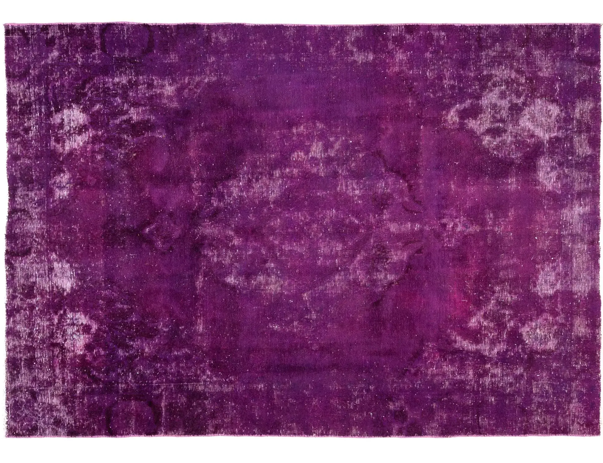 Purple Persia Persian Vintage Carpet 272 x 188 cm - Unique Handmade Carpet