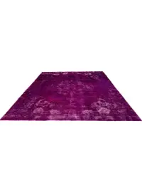 Purple Persia Persian Vintage Carpet 272 x 188 cm - view 2
