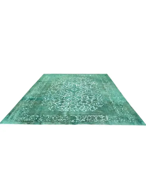 Grön Persien Persisk vintage matta  310 x 200 cm