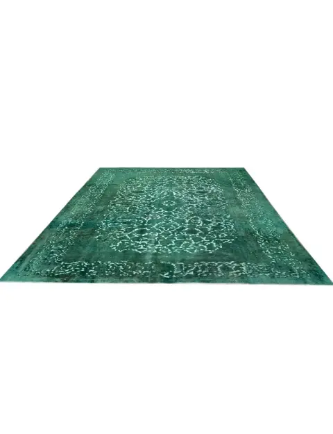 Grön Persien Persisk vintage matta  310 x 200 cm