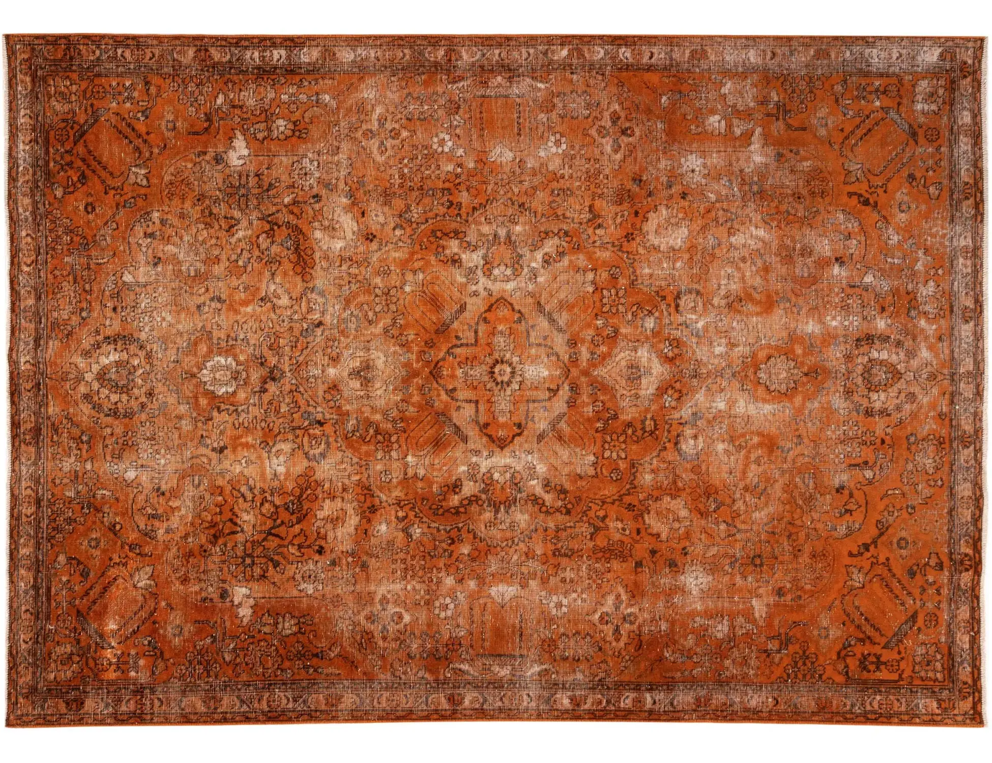 Naranja Persa Alfombra persa vintage 320 x 227 cm