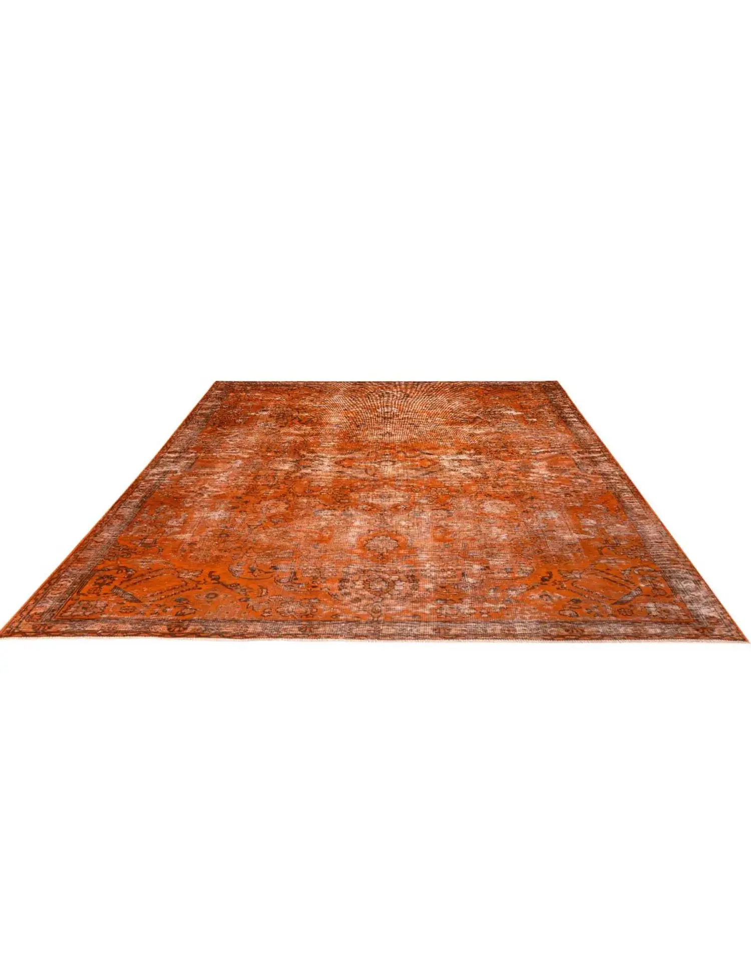 Naranja Persa Alfombra persa vintage 320 x 227 cm - Alfombra única hecha a mano