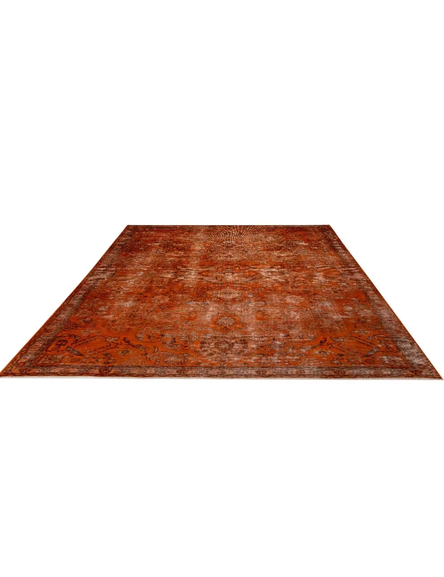 Naranja Persa Alfombra persa vintage 320 x 227 cm - Alfombra única hecha a mano