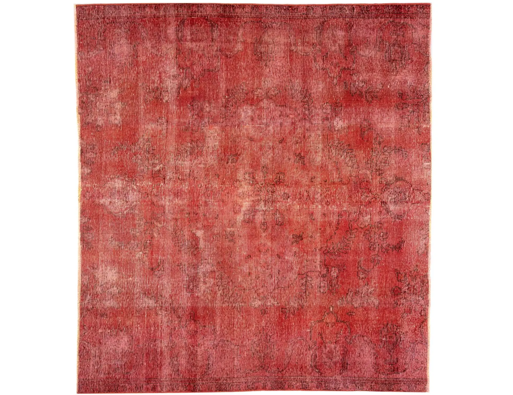 Orange Persia Persian Vintage Carpet 225 x 236 cm
