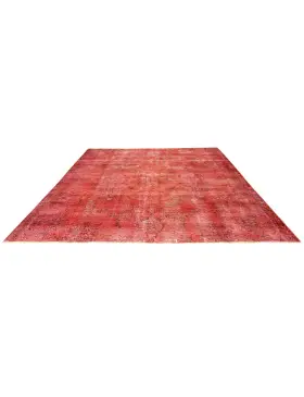 Orange Persien Persisk Vintagetæppe  225 x 236 cm