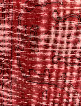 Orange Persien Persisk Vintagetæppe  225 x 236 cm