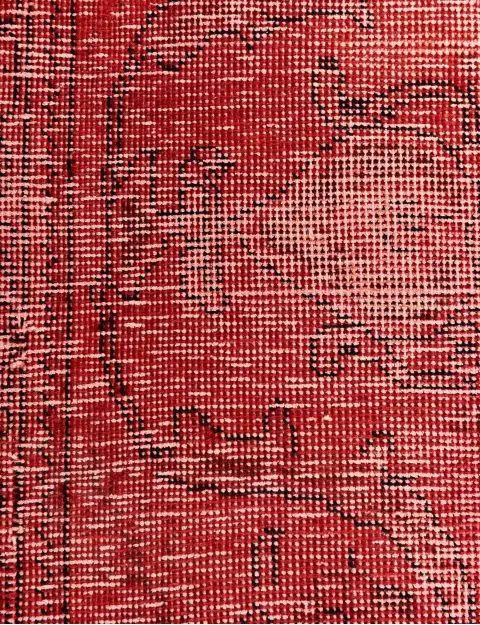 Naranja Persia Alfombra persa vintage  225 x 236 cm