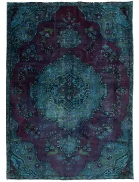 Purple  Persia Persian Vintage Carpet  246 x 162 cm