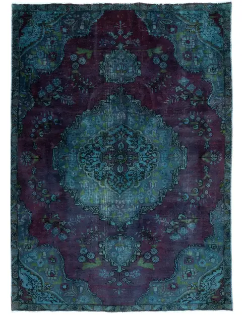 Lila Persien Persisk vintage matta  246 x 162 cm