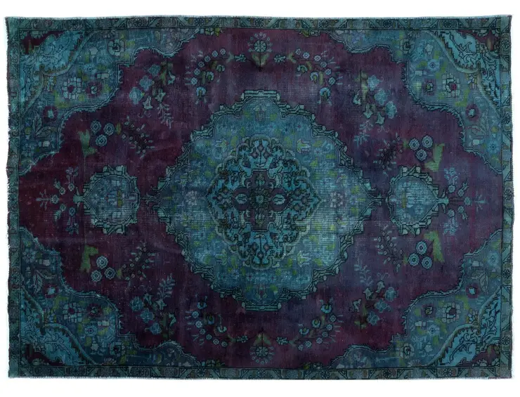 Púrpura Persa Alfombra persa vintage 246 x 162 cm