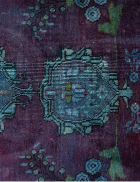 Purple  Persia Persian Vintage Carpet  246 x 162 cm