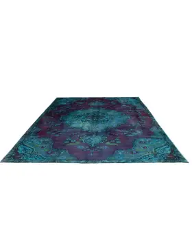 Purple  Persia Persian Vintage Carpet  246 x 162 cm